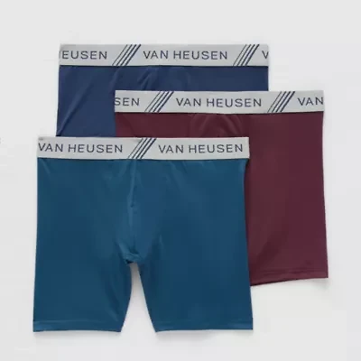 Van Heusen Super Soft Mens 3 Pack Boxer Briefs Vhm243pb41-P54