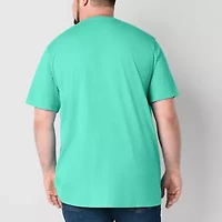 St. John's Bay Super Soft Mens Crew Neck Short Sleeve Quick Dry Big and Tall T-Shirt