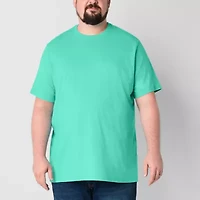 St. John's Bay Super Soft Mens Crew Neck Short Sleeve Quick Dry Big and Tall T-Shirt