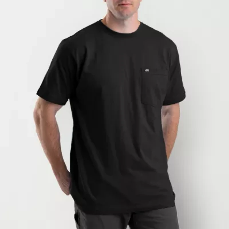 Berne Heavyweight Mens Crew Neck Short Sleeve T-Shirt