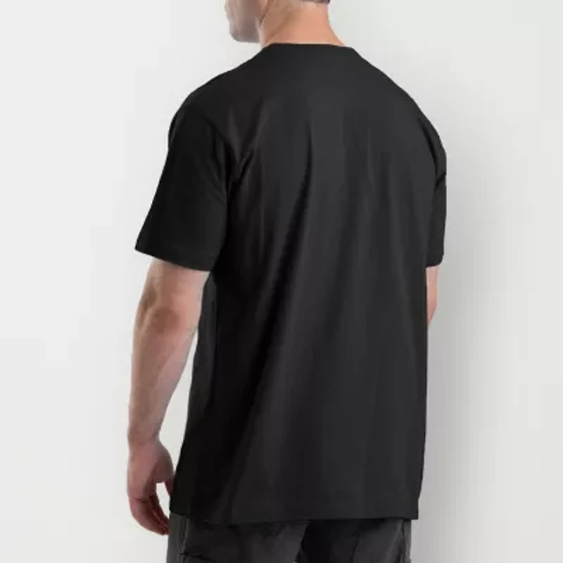 Berne Heavyweight Mens Crew Neck Short Sleeve Big and Tall T-Shirt