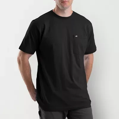Berne Heavyweight Mens Crew Neck Short Sleeve Big and Tall T-Shirt
