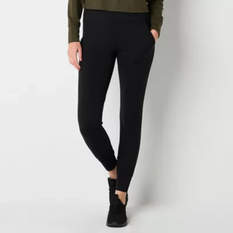 Xersion EverRestore Womens Mid Rise Active Legging Jogger Pant