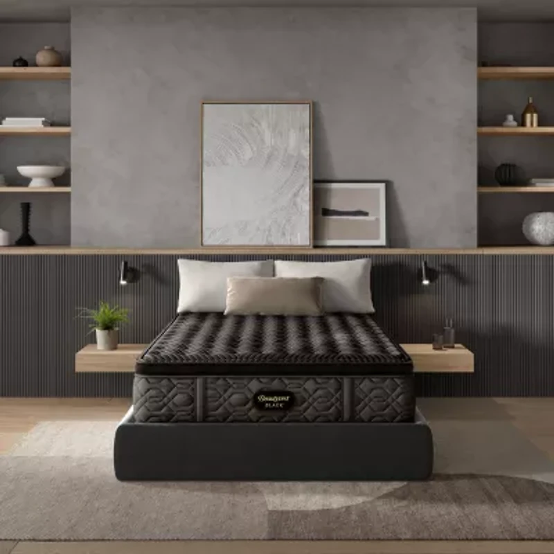 Beautyrest Black® Series One 14.75" Medium Pillow Top - Mattress + Box Spring