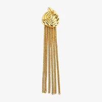 Bold Elements Gold Tone Womens Drop Earrings