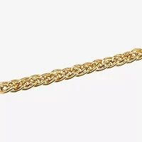 Bold Elements Gold Tone Womens Link Chain Bracelet