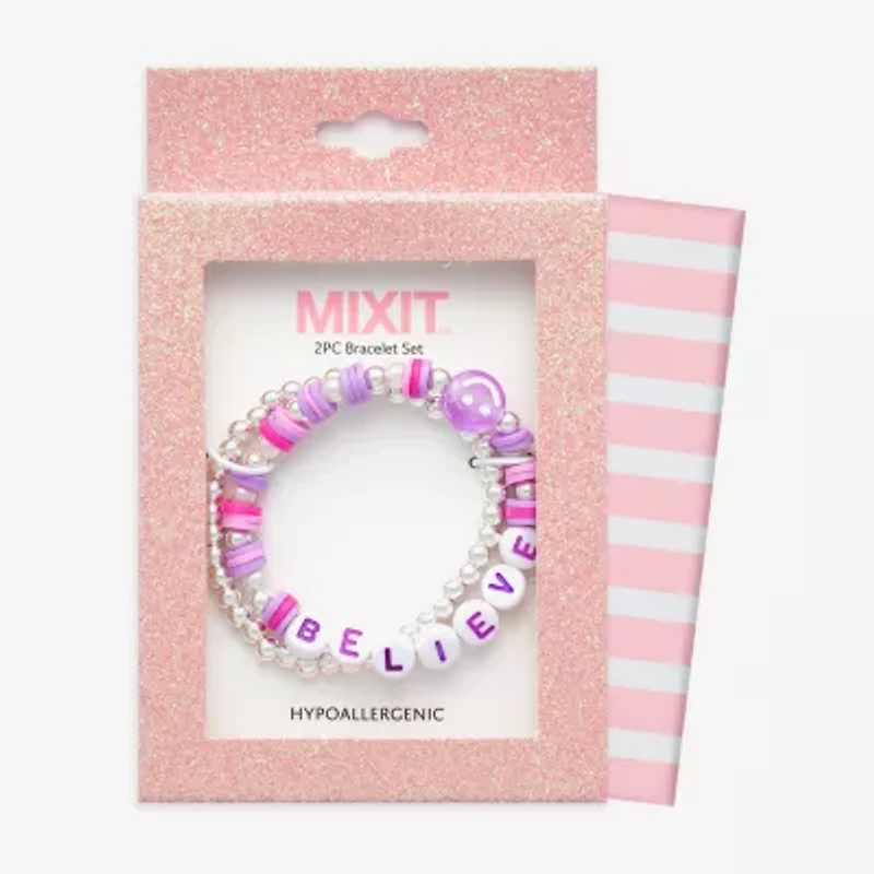 Mixit Girls 2-pc. Hypoallergenic Bracelet Set