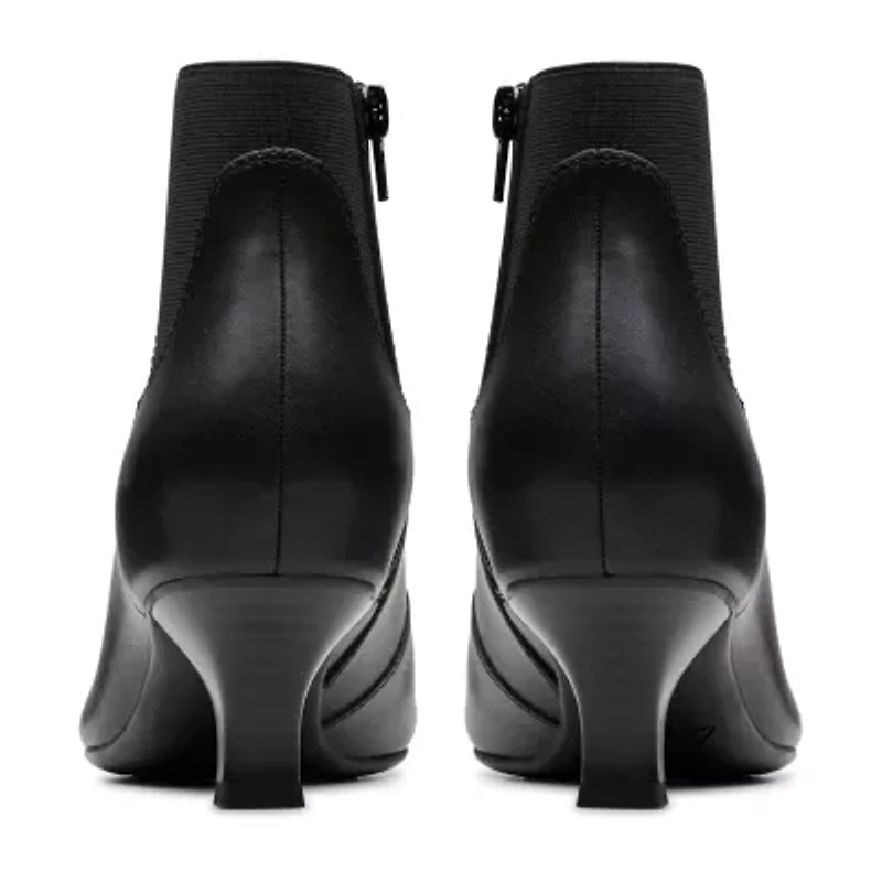 Clarks Womens Stiletto Heel Dress Boots