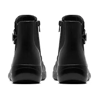 Clarks Womens Flat Heel Booties