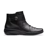 Clarks Womens Flat Heel Booties