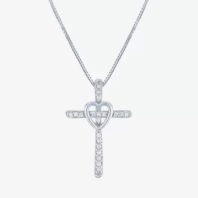 Diamond Accent Cross (G-H
