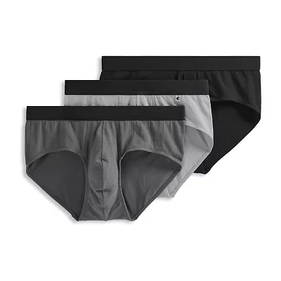 Jockey Hypersoft Mens 3 Pack Briefs 4831