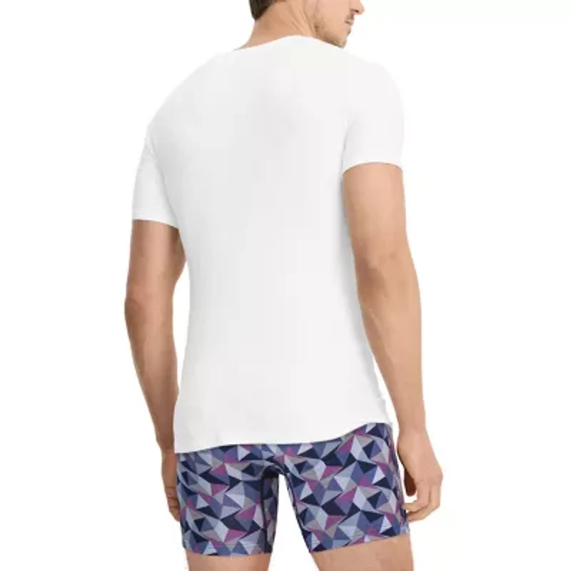 Jockey Mens 2 Pack Short Sleeve Crew Neck Moisture Wicking T-Shirt Plus Tall