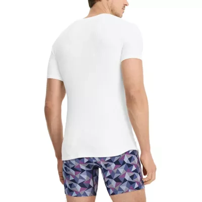 Jockey Mens 2 Pack Short Sleeve Crew Neck Moisture Wicking T-Shirt Big