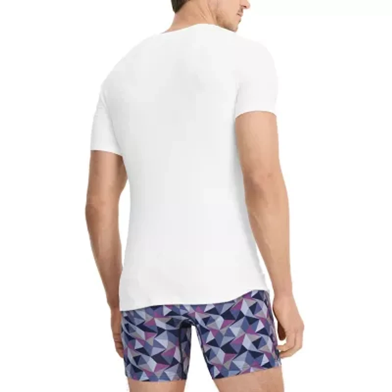 Jockey Mens 3 Pack Short Sleeve Crew Neck Moisture Wicking T-Shirt