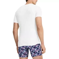 Jockey Mens 3 Pack Short Sleeve Crew Neck Moisture Wicking T-Shirt