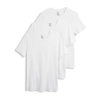 Jockey Mens 3 Pack Short Sleeve Crew Neck Moisture Wicking T-Shirt