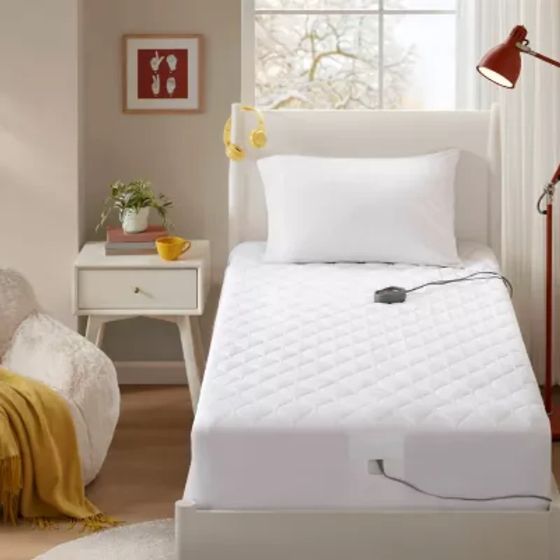 Beautyrest Cotton Deep Pocket 20 Settings Heated Mattress Pad