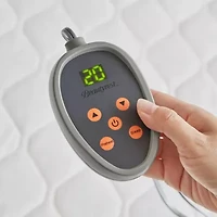 Beautyrest Cotton Deep Pocket Heated Mattress Pad-20 Heat Settings Pad