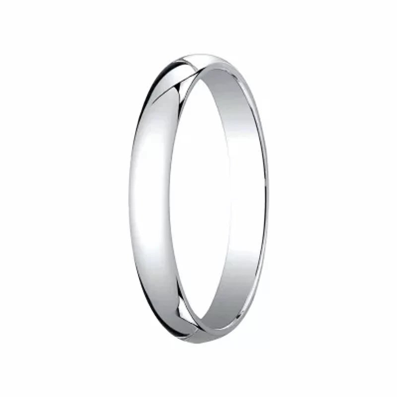 Womens 3MM Platinum Wedding Band