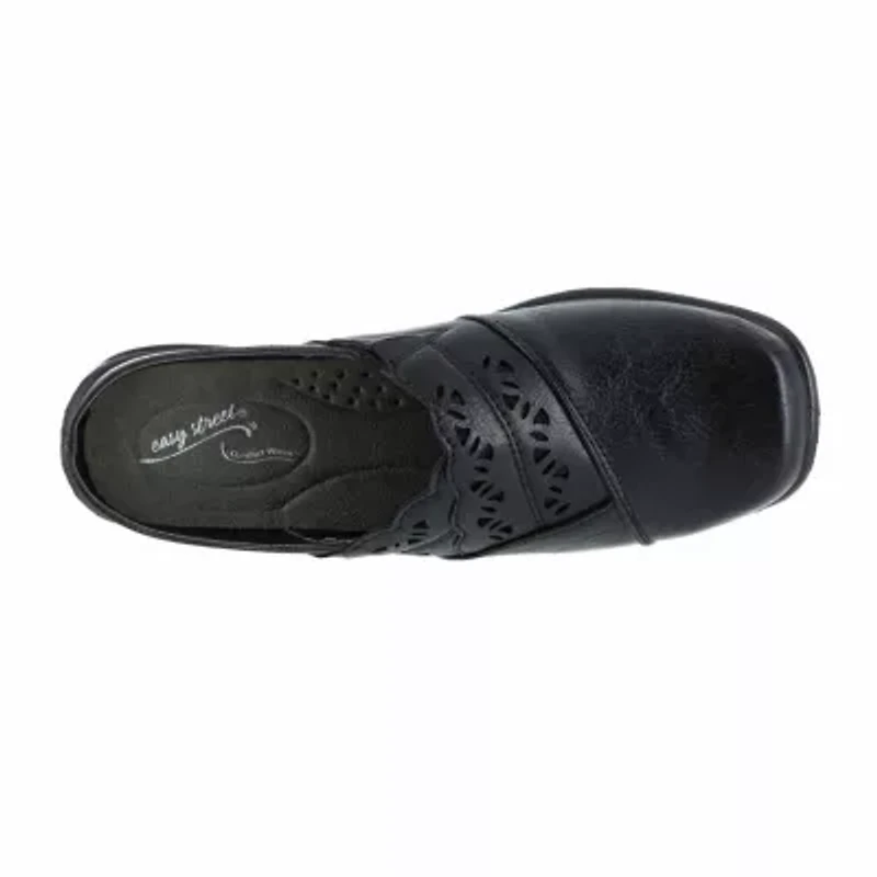 Easy Street Forever Womens Square Slip-On Shoe