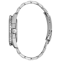 Citizen Promaster Diver Mens Silver Tone Stainless Steel Bracelet Watch Bn0191-55l