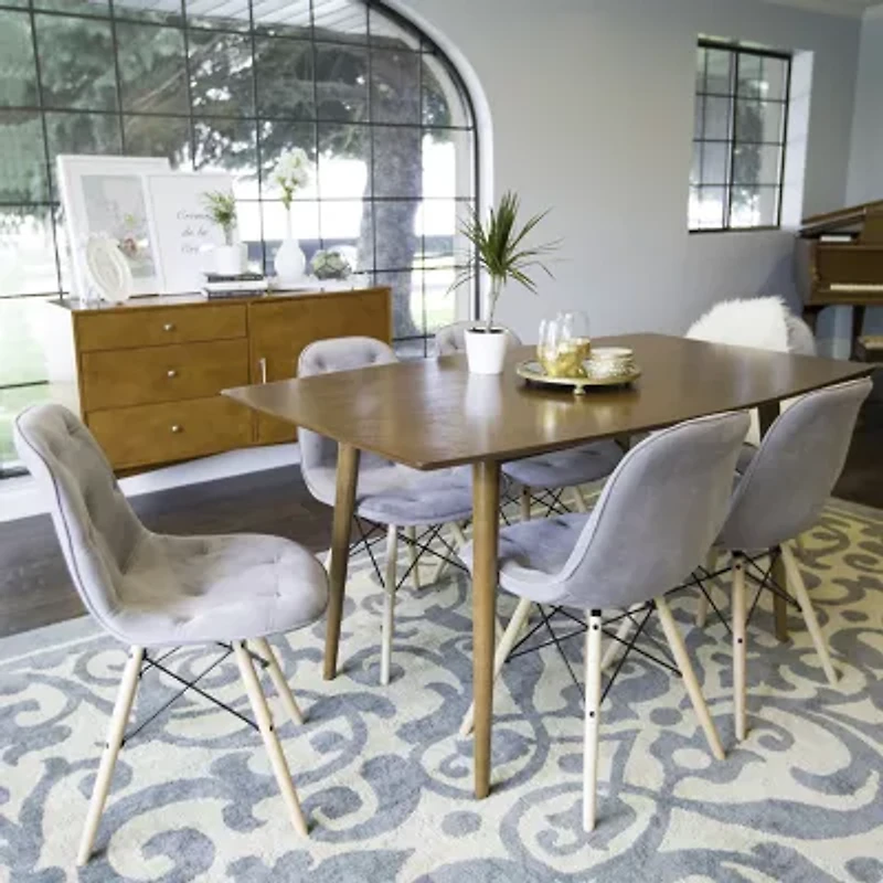 Mid Century Modern 60" Dining Table