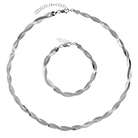 Made in Italy Womens Sterling Silver 2-pc. Jewelry Set