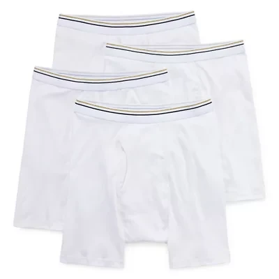 Stafford Mens 4 Pack Boxer Briefs 302866