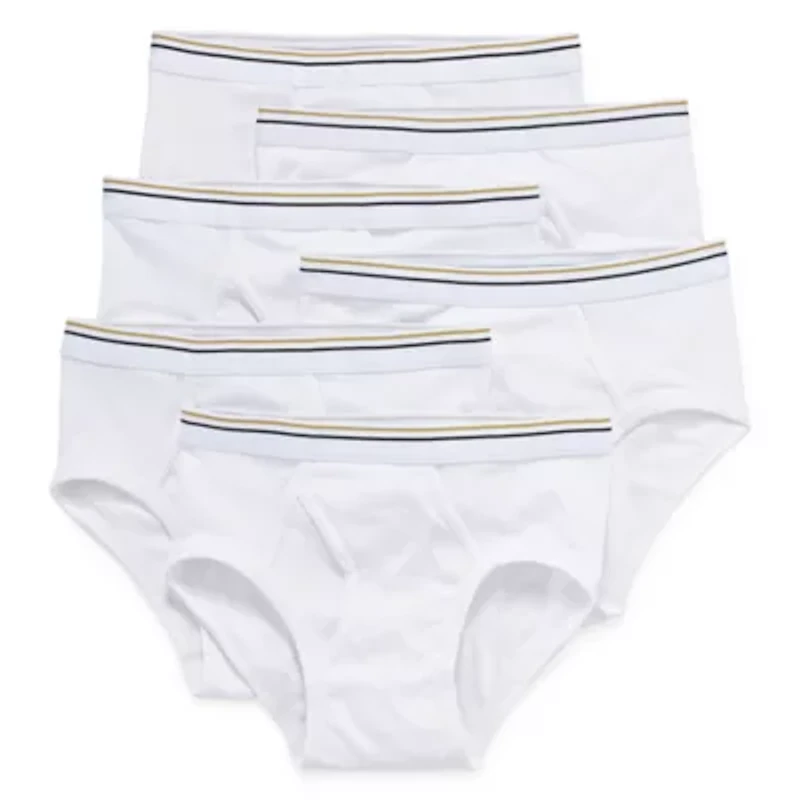 Stafford Low-Rise Mens 6 Pack Briefs 325616