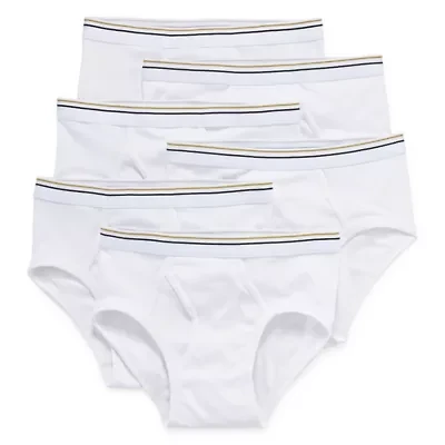 Stafford Low-Rise Mens 6 Pack Briefs 325616