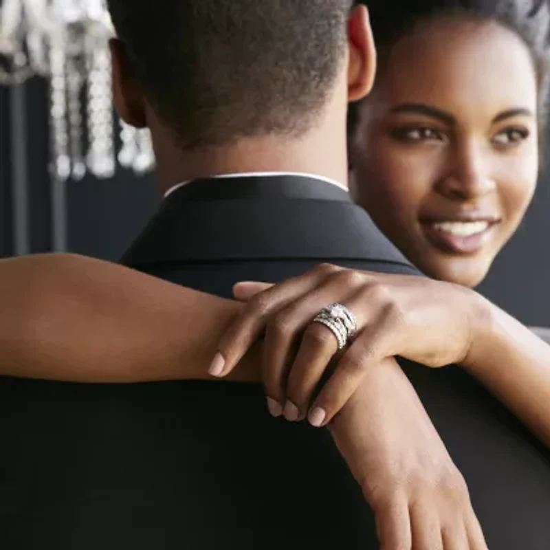 (I / I2) Womens 1 CT. Genuine White Diamond 14K White Gold Round Solitaire Engagement Ring