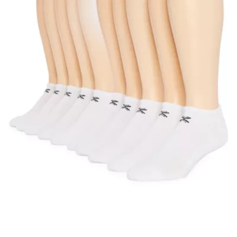Xersion Quick-Dri Mens 10 Pair Low Cut Socks