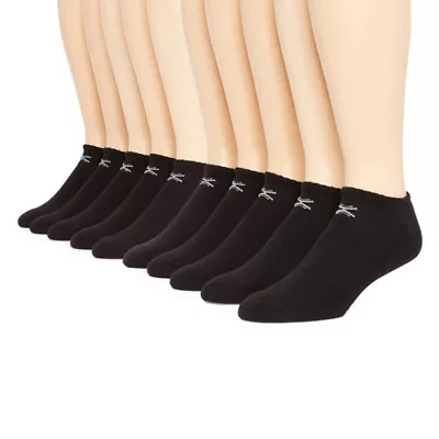 Xersion Quick-Dri Mens 10 Pair Low Cut Socks