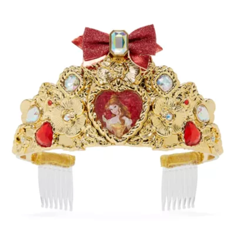 Disney Collection Belle Costume Tiara Beauty and the Beast Belle Princess Dress Up Accessory