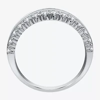 I Said Yes (H-I / I1) Womens 1 CT. T.W. Lab Grown White Diamond Sterling Silver Anniversary Band