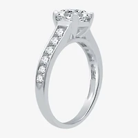 (F / SI2) Signature By Modern Bride Womens 2 1/2 CT. T.W. Lab Grown White Diamond Round Channel Bridal Set 10K Gold