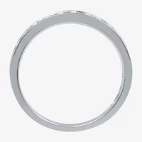 (F / SI2) Signature By Modern Bride Womens 2 1/2 CT. T.W. Lab Grown White Diamond Round Channel Bridal Set 10K Gold