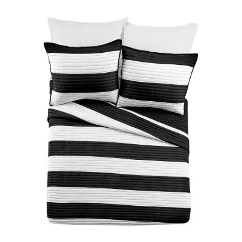 Urban Playground Lavelle Stripes Quilt Set