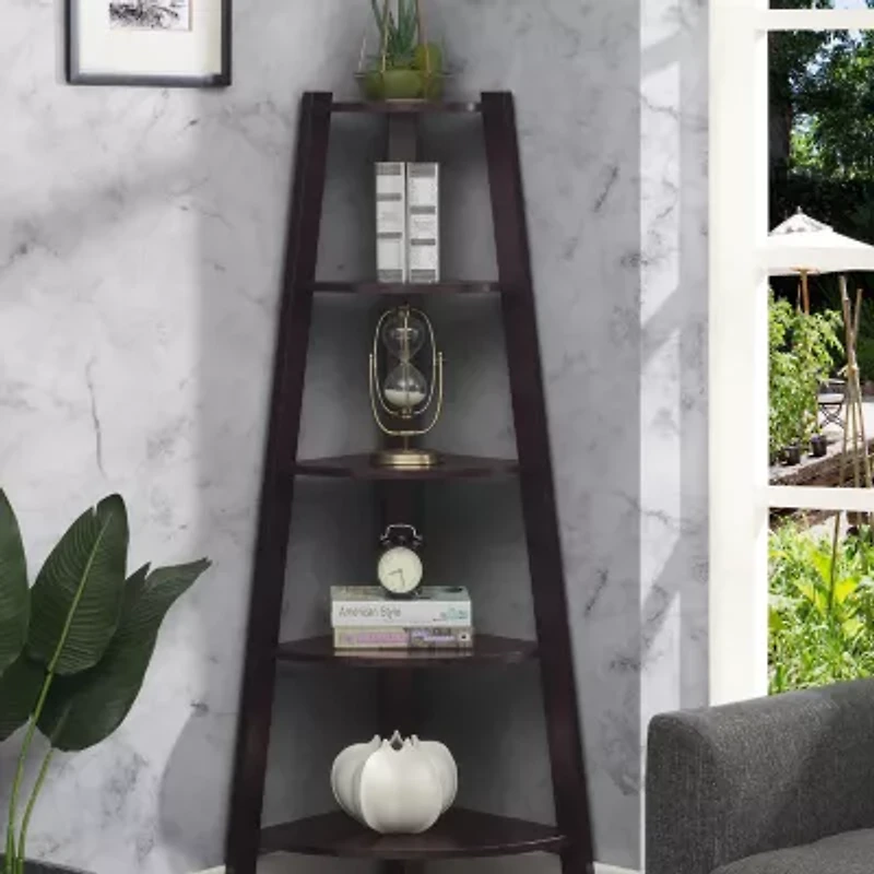Convenience Concepts Newport 5-Shelf Bookcase