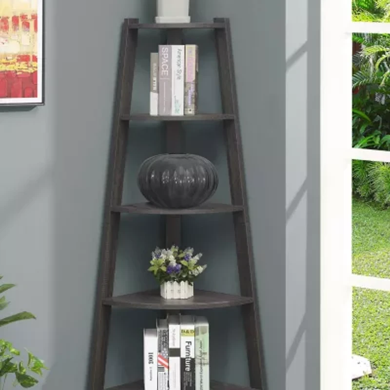 Newport 5-Shelf Bookcase