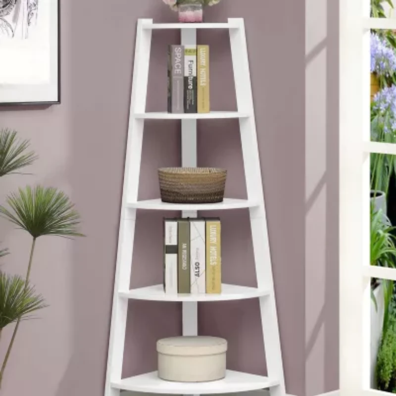 Convenience Concepts Newport 5-Shelf Bookcase