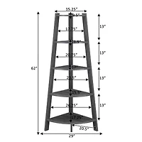 Newport 5-Shelf Bookcase