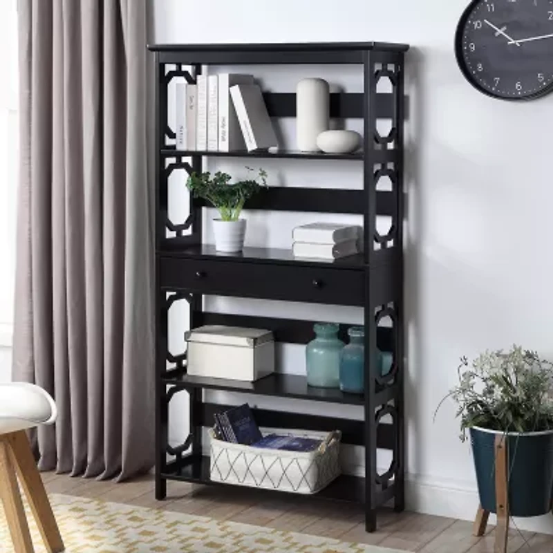 Omega 5-Shelf Bookcase