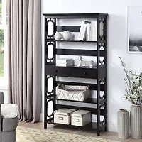 Convenience Concepts Omega 5-Shelf Bookcase
