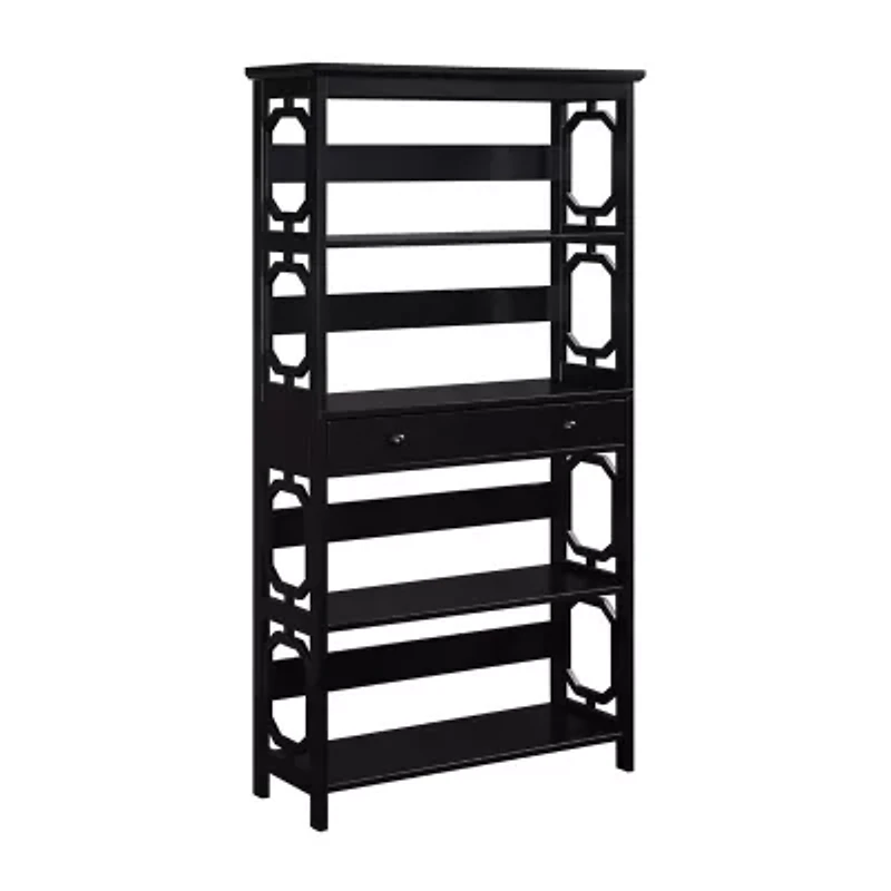 Omega 5-Shelf Bookcase