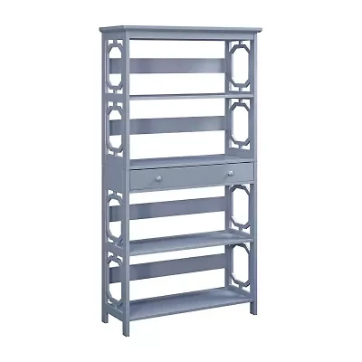 Omega 5-Shelf Bookcase