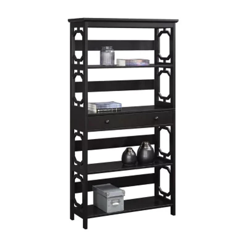 Convenience Concepts Omega 5-Shelf Bookcase