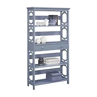 Omega 5-Shelf Bookcase