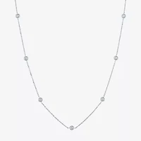 Diamond Addiction (G-H / Si2-I1) Womens 1/3 CT. T.W. Lab Grown White 10K Gold Pendant Necklace